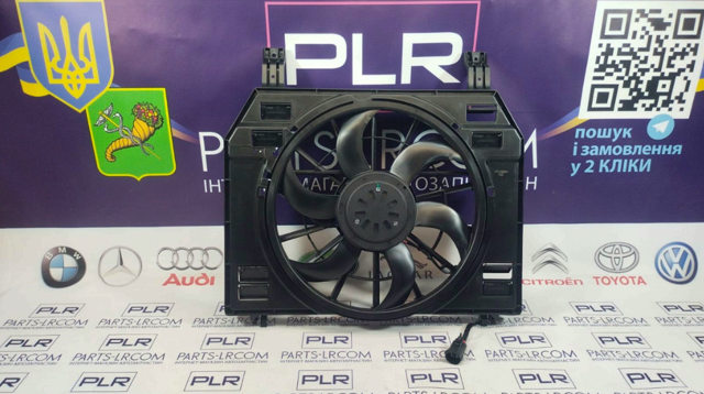 Дифузор радіатора охолодження, в зборі з двигуном і крильчаткою LR081688 LAND ROVER