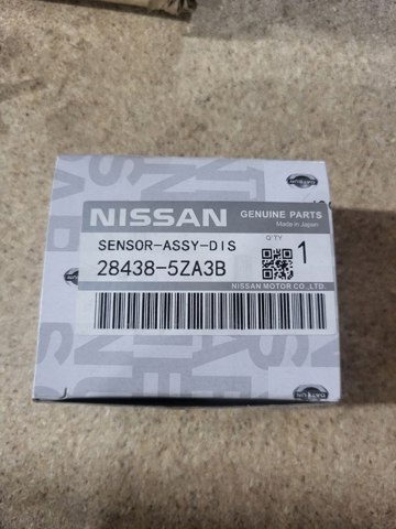 Датчик сигналізації паркування (парктронік), передній 284385ZA3B NISSAN