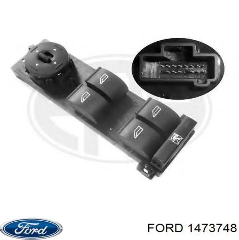 Кнопковий блок керування склопідіймачами передній лівий 1473748 FORD