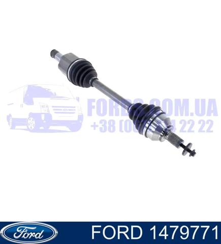 Піввісь (привід) передня 1479771 FORD