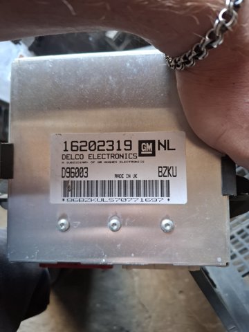 Комп'ютер двигуна 16202319 OPEL