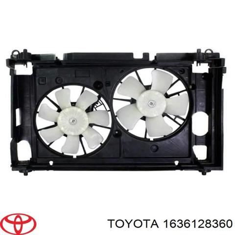 Вентилятор кондиціонера, правий 1636128360 TOYOTA