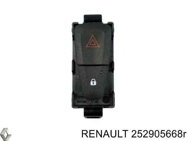 Кнопка включення аварійної сигналізації 252905668R RENAULT