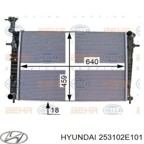 Підвіска радіатора 253102E101 HYUNDAI