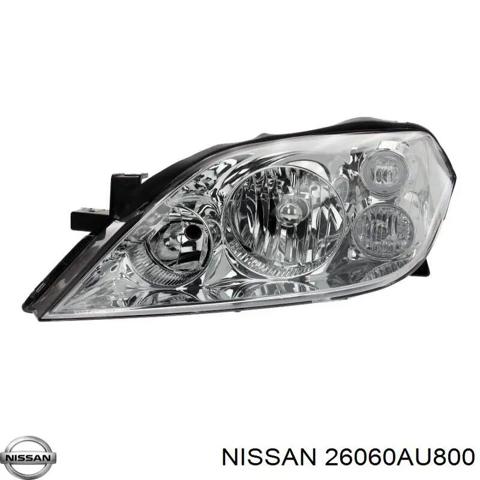 Фара ліва передня 26060AU800 NISSAN