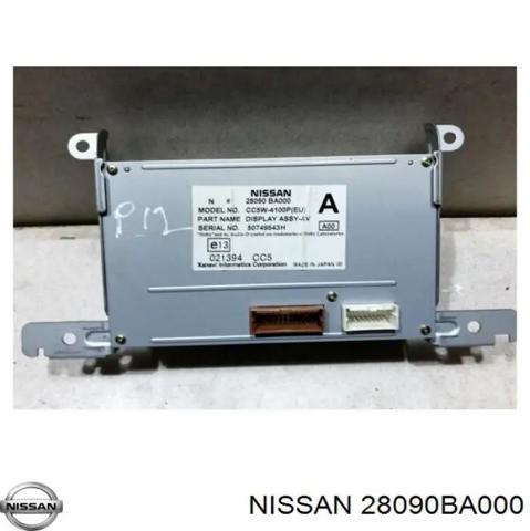 Дисплей бортового комп'ютера 28090BA000 NISSAN