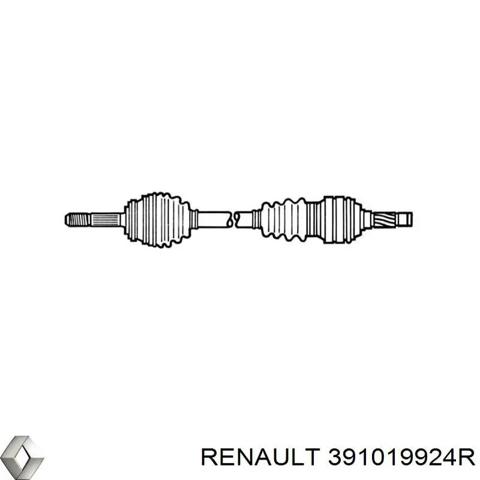 Привід лівий 391019924R RENAULT