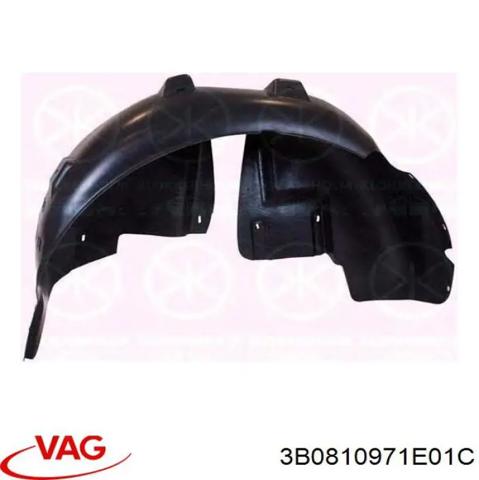 Підкрилок заднього крила, лівий 3B0810971E01C VAG