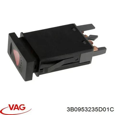 Кнопка включення аварійного сигналу 3B0953235D01C VAG