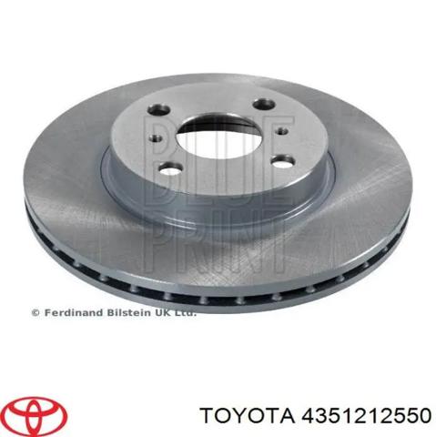 Диск переднього гальма 4351212550 TOYOTA
