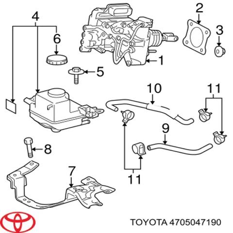 ГТЦ 4705047190 TOYOTA