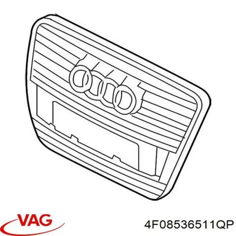 Облицювання радіатора 4F08536511QP VAG