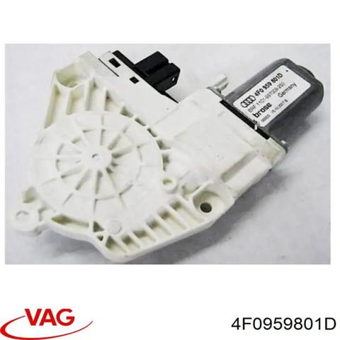 Мотор склопідйомника водійських дверей 4F0959801D VAG