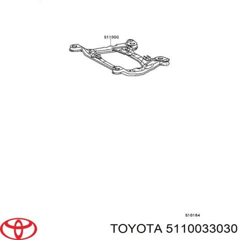 Підрамник передньої підвіски 5110033030 TOYOTA