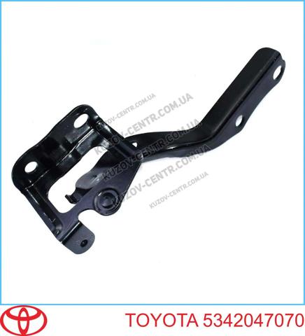 Петля капота, ліва 5342047070 TOYOTA