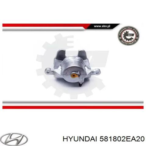 Супорт гальмівний, передній, лівий 581802EA20 HYUNDAI