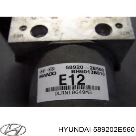Блок керування АБС (ABS) 589202E560 HYUNDAI