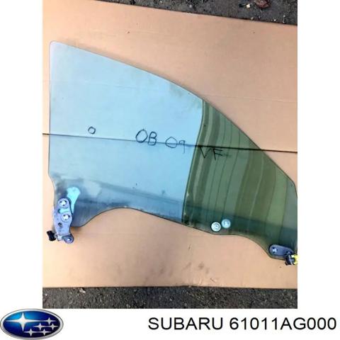 Скло передньої правої двері 61011AG000 SUBARU