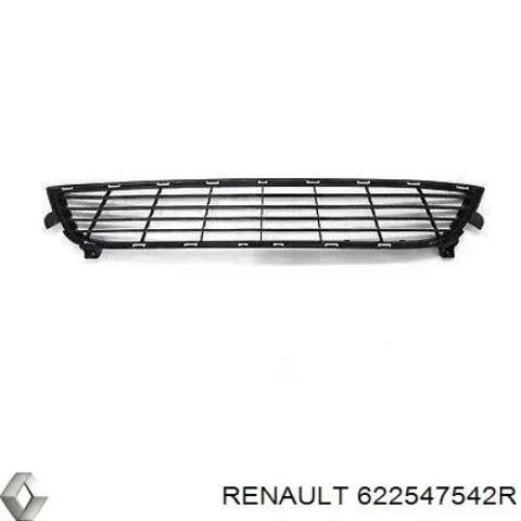 Решітка переднього бампера, центральна 622547542R RENAULT