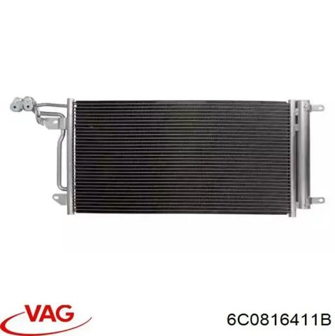 Радіатор системи охолодження кондиціонера 6C0816411B VAG