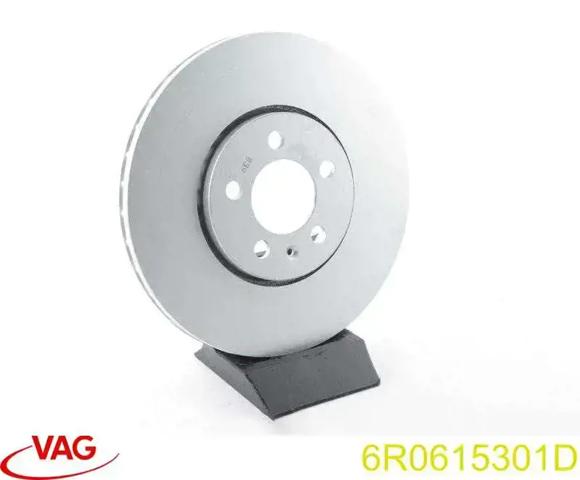 Гальмо дискове переднє 6R0615301D VAG