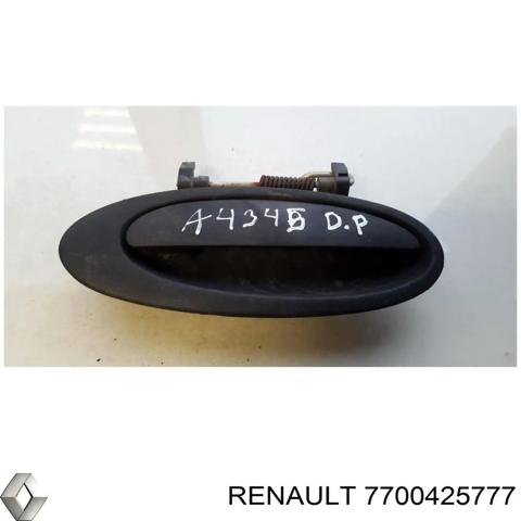 Ручка передньої двері зовнішня права 7700425777 RENAULT