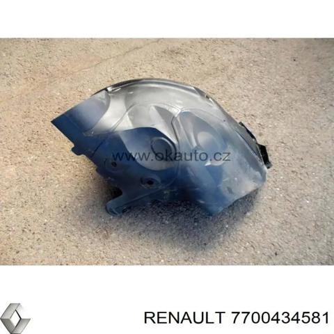 Підкрилок переднього крила, правий задній 7700434581 RENAULT
