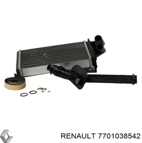 Радіатор обігрівача 7701038542 RENAULT