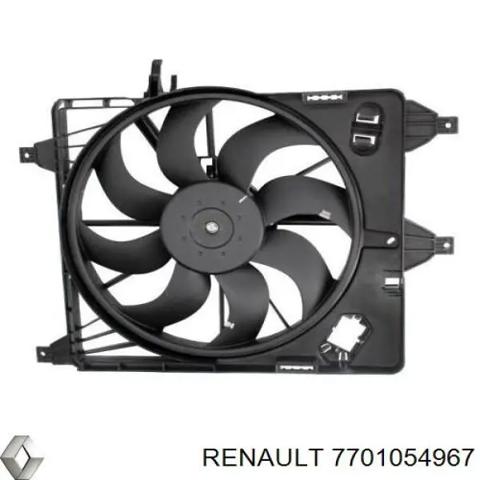 Дифузор (кожух) радіатора охолодження 7701054967 RENAULT