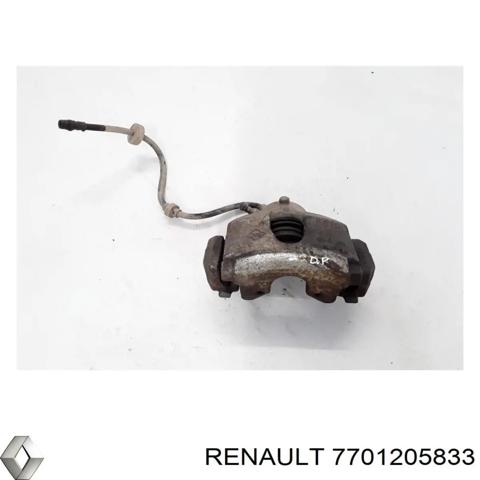 Супорт гальмівний, передній, правий 7701205833 RENAULT