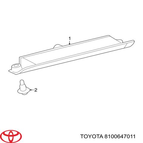 Задні стопи Toyota Prius