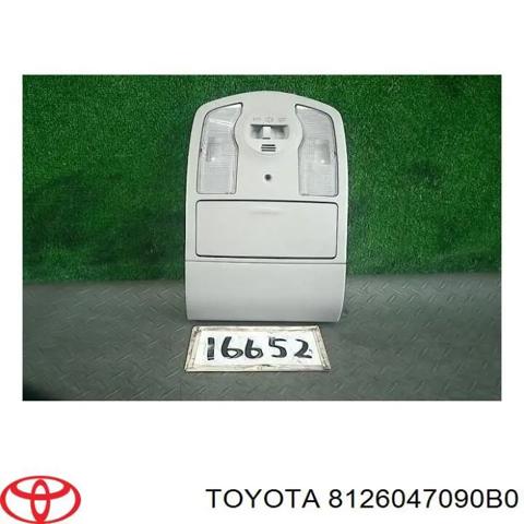 Плафон освітлення кабіни 8126047090B0 TOYOTA