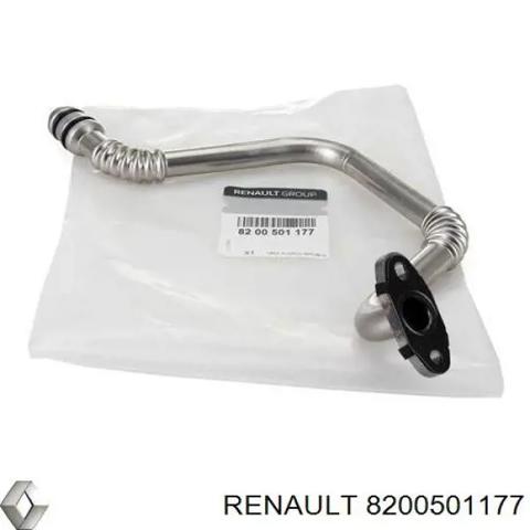 Трубка/шланг відводу масла від турбіни 8200501177 RENAULT