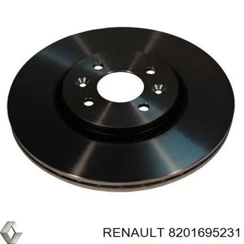 Гальмо дискове переднє 8201695231 RENAULT