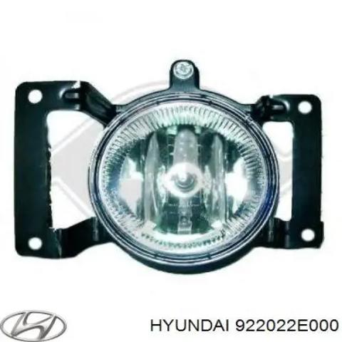 Права протитуманні фари 922022E000 HYUNDAI