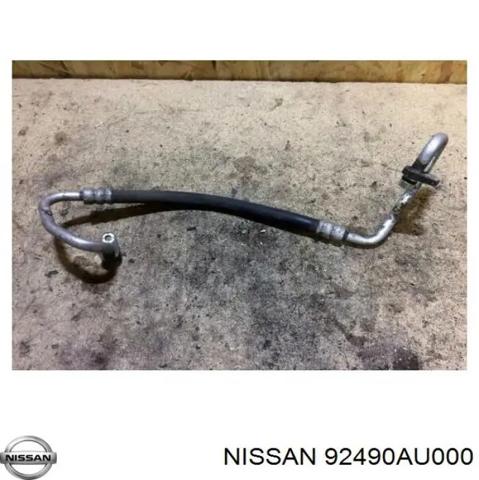 Шланг кондиціонера, від компресора до радіатора 92490AU000 NISSAN