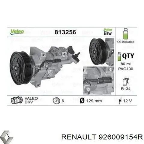 Компресор кліматичної установки 926009154R RENAULT