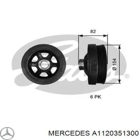 Шків колінвала A1120351300 MERCEDES