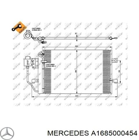 Конденсатор A1685000454 MERCEDES