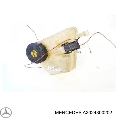 Бачок головного гальмівного циліндру A2024300202 MERCEDES