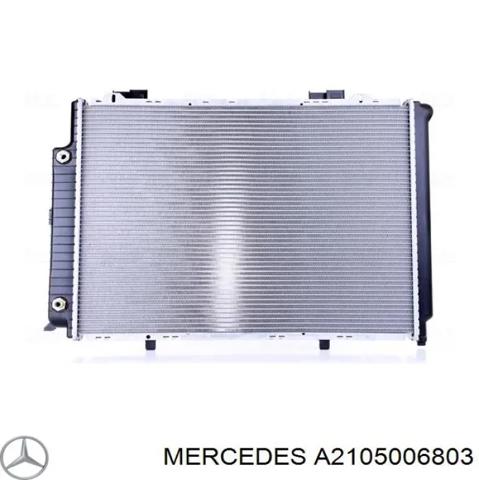 Радіатор водяний A2105006803 MERCEDES