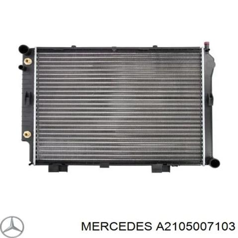 Радіатор двигуна A2105007103 MERCEDES