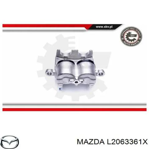 Супорт гальмівний, передній, правий L2063361X MAZDA