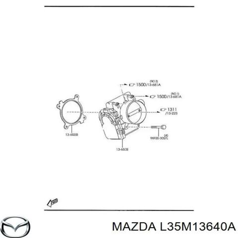 Блок дросельної заслінки L35M13640A MAZDA
