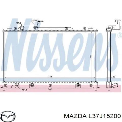 Радіатор L37J15200 MAZDA