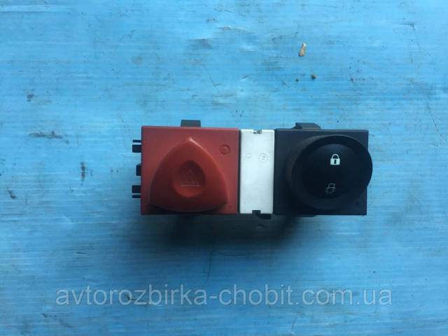 Кнопка включення аварійного сигналу 8200095493 RENAULT