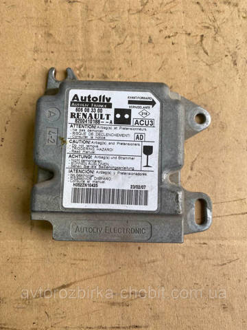 Подушка безпеки бокова 8200410188 RENAULT