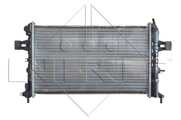 Радіатор охолодження двигуна opel astra 98- (вир-во nrf) 54668A