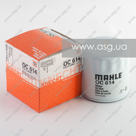 Фільтр масляний грубої очистки (повнопотоковий ф.) OC614 MAHLE