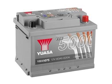 Стартерная аккумуляторная батарея YBX5075